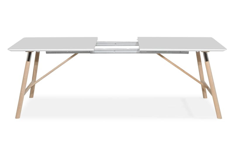 Waltham Förlängningsbart Matbord 180 cm - Vit/Ek - Products - Möbler - Bord & matgrupp - Matbord & köksbord
