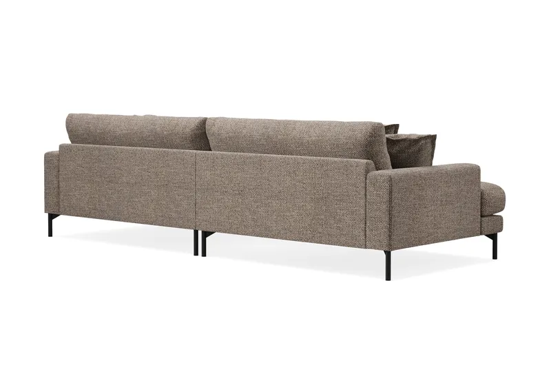 Menard Premium 5-sits Djup Soffa i Chenille - Brun - Products - Möbler - Soffa