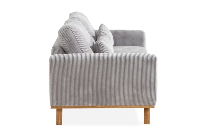 Copenhagen 2-sits Manchestersoffa - Ljusgrå - Products - Möbler - Soffa - 2 sits soffa