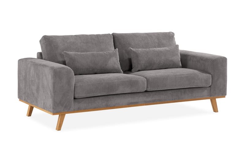 Copenhagen 2-sits Manchestersoffa - Mörkgrå - Products - Möbler - Soffa - 2 sits soffa