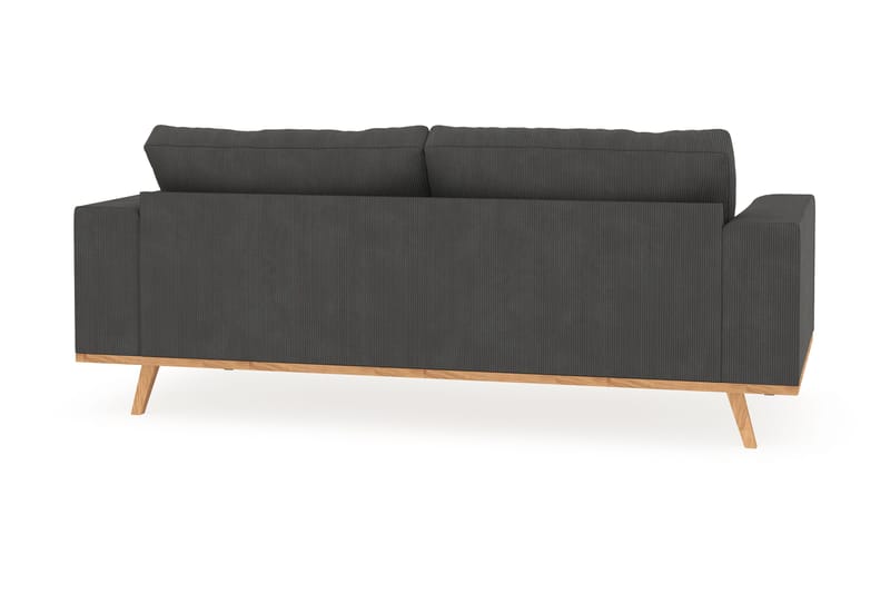 Copenhagen 2-sits Manchestersoffa - Mörkgrå - Products - Möbler - Soffa - 2 sits soffa