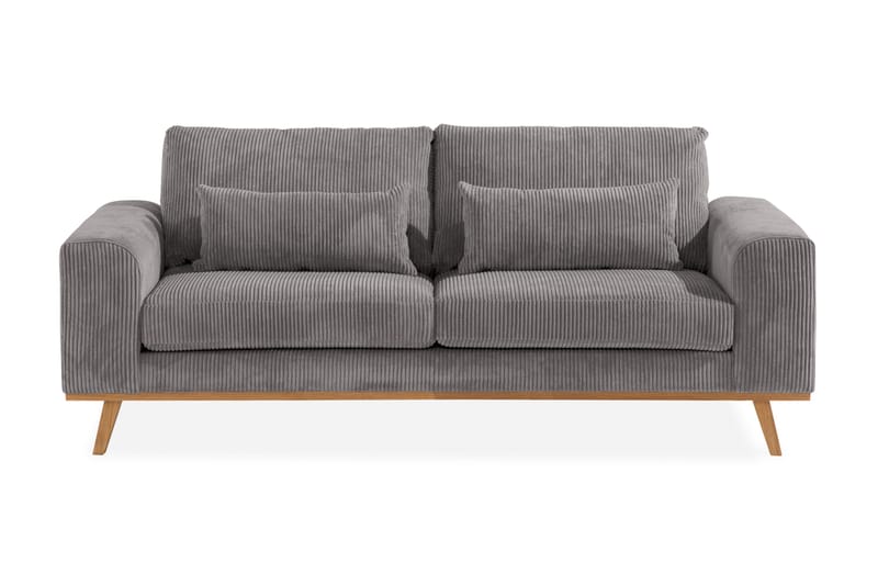 Copenhagen 2-sits Manchestersoffa - Mörkgrå - Products - Möbler - Soffa - 2 sits soffa
