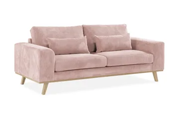 Copenhagen 2-sits Manchestersoffa - Rosa - Products - Möbler - Soffa - 2 sits soffa