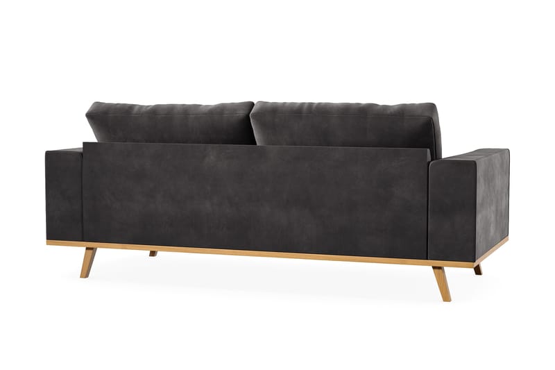 Copenhagen 2-sits Sammetssoffa - Mörkgrå - Products - Möbler - Soffa - Sammetssoffa