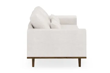 Copenhagen 2-sits Soffa i Bouclé - Vit - Products - Möbler - Soffa - 2 sits soffa