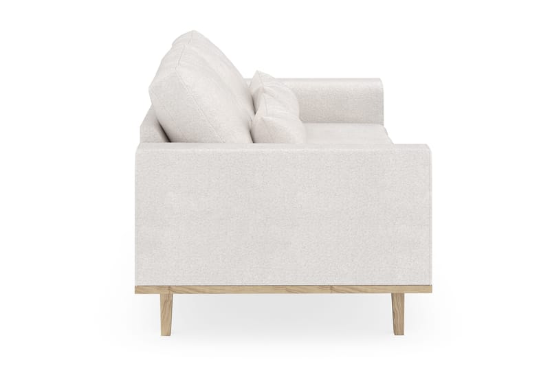 Copenhagen 2-sits Soffa i Bouclé - Vit - Products - Möbler - Soffa - 2 sits soffa