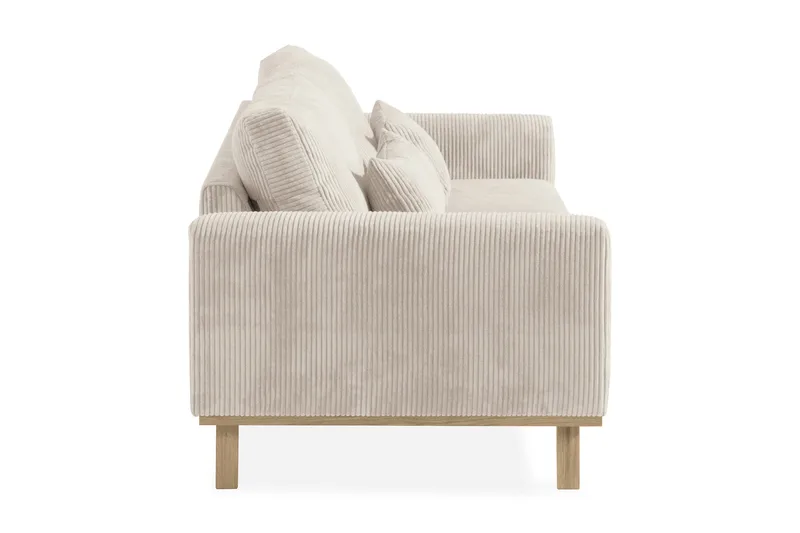 Copenhagen 3-sits Manchestersoffa - Beige - Products - Möbler - Soffa - 3 sits soffa