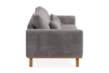Copenhagen 3-sits Manchestersoffa - Mörkgrå - Products - Möbler - Soffa - 3 sits soffa