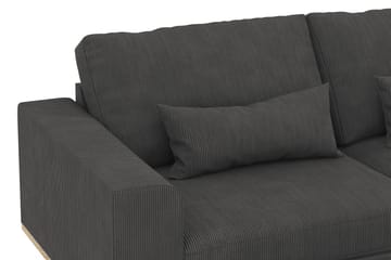 Copenhagen 3-sits Manchestersoffa - Mörkgrå - Products - Möbler - Soffa - 3 sits soffa