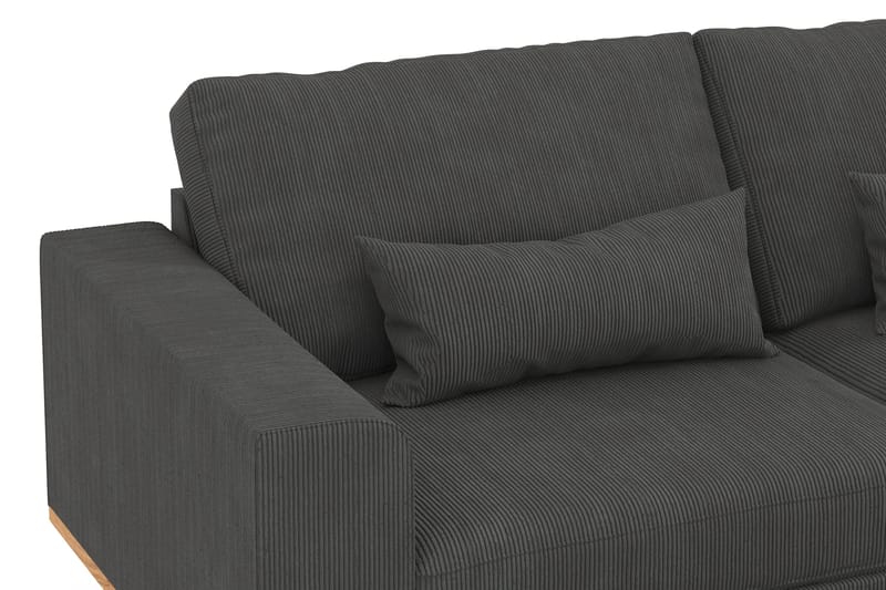 Copenhagen 3-sits Manchestersoffa - Mörkgrå - Products - Möbler - Soffa - 3 sits soffa