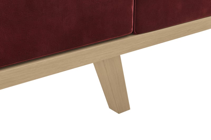 Copenhagen 3-sits Sammetssoffa - Lila - Products - Möbler - Soffa - 3 sits soffa