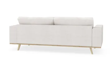 Copenhagen 3-sits Soffa i Bouclé - Vit - Products - Möbler - Soffa - 3 sits soffa