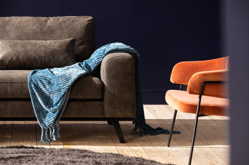 Copenhagen 3-sits Soffa i Konstläder - Mörkgrå - Products - Möbler - Soffa - 3 sits soffa