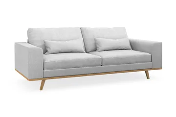 Copenhagen 3-sits Tygsoffa - Ljusgrå - Products - Möbler - Soffa - 3 sits soffa