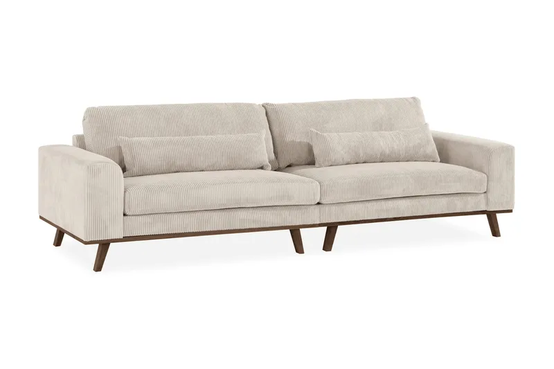 Copenhagen 4-sits Manchestersoffa - Beige - Products - Möbler - Soffa - 4 sits soffa