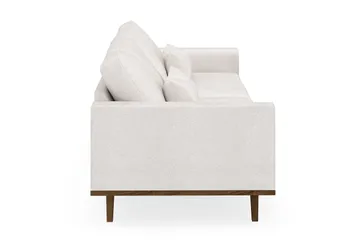 Copenhagen 4-sits Soffa i Bouclé - Vit - Products - Möbler - Soffa - 4 sits soffa