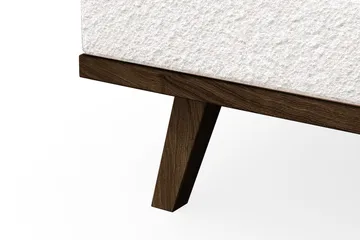 Copenhagen 5-sits Vänstervänd U-formad Soffa med Divan och Schäslong i Bouclé - Vit - Products - Möbler - Soffa - U-soffa