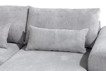 Copenhagen 5-sits Vänstervänd U-formad Soffa med Divan och Schäslong i Manchester - Ljusgrå - Products - Möbler - Soffa - U-soffa