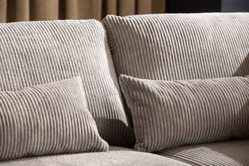 Copenhagen 5-sits Vänstervänd U-formad Soffa med Divan och Schäslong i Manchester - Ljusgrå - Products - Möbler - Soffa - U-soffa