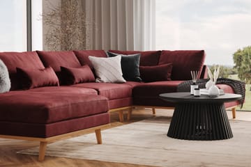 Copenhagen 5-sits Vänstervänd U-formad Soffa med Divan och Schäslong i Sammet - Lila - Products - Möbler - Soffa - Sammetssoffa
