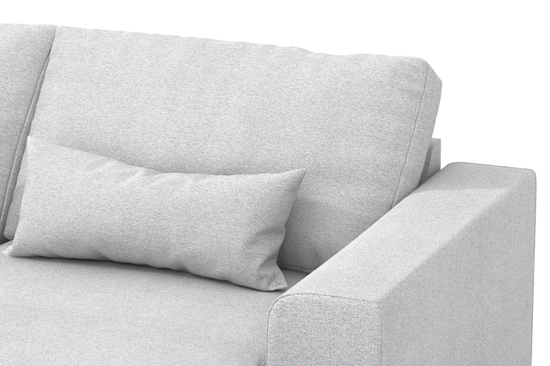 Copenhagen 5-sits Vänstervänd U-formad Soffa med Divan och Schäslong i Tyg - Ljusgrå - Products - Möbler - Soffa - U-soffa