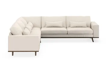 Copenhagen 6-sits L-formad Hörnsoffa i Manchester - Beige - Products - Möbler - Soffa - Hörnsoffa