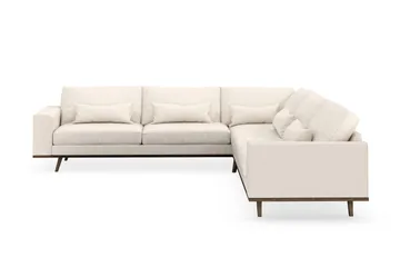 Copenhagen 6-sits L-formad Hörnsoffa i Manchester - Beige - Products - Möbler - Soffa - Hörnsoffa