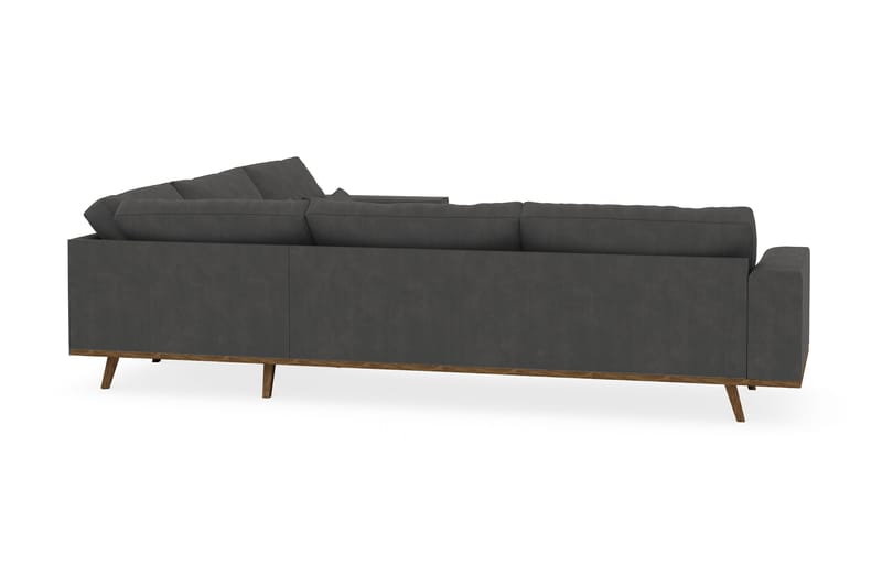 Copenhagen 6-sits L-formad Hörnsoffa i Manchester - Mörkgrå - Products - Möbler - Soffa - Hörnsoffa