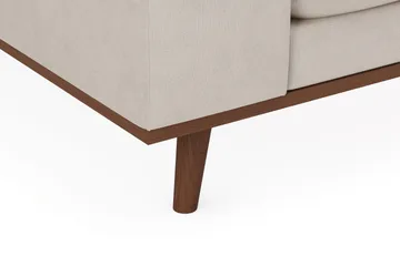 Copenhagen Premium 5-sits Högervänd U-formad Djup Soffa med Divan och Schäslong i Tyg - Beige - Products - Möbler - Soffa - U-soffa
