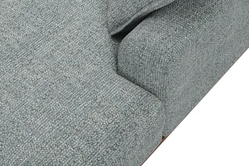 Copenhagen Premium 5-sits Vänstervänd U-formad Djup Soffa med Divan och Schäslong i Chenille - Grå/Blå - Products - Möbler - Soffa - U-soffa