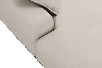 Copenhagen Premium 5-sits Högervänd U-formad Djup Soffa med Divan och Schäslong i Tyg - Beige - Products - Möbler - Soffa - U-soffa