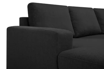 Crazy 5-sits Högervänd U-formad X-Large Soffa med Divan och Schäslong i Tyg - Antracit - Products - Möbler - Soffa - U-soffa