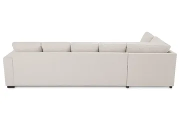 Crazy 5-sits Vänstervänd U-formad Soffa med Divan och Schäslong i Tyg - Beige - Products - Möbler - Soffa - U-soffa