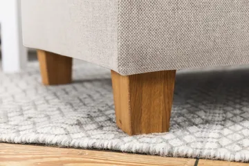 Crazy 5-sits Vänstervänd U-formad Soffa med Divan och Schäslong i Tyg - Beige - Products - Möbler - Soffa - U-soffa