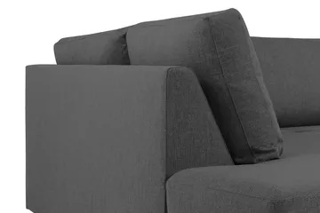 Crazy 5-sits Vänstervänd U-formad Soffa med Divan och Schäslong i Tyg - Mörkgrå - Products - Möbler - Soffa - U-soffa