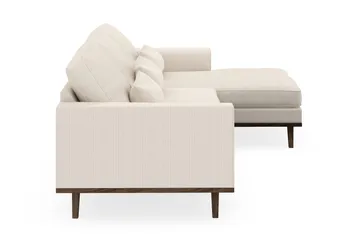 Copenhagen 4-sits Högervänd L-formad Divansoffa i Manchester - Beige - Products - Möbler - Soffa - Divansoffa & schäslongsoffa - 4 sits soffa med divan