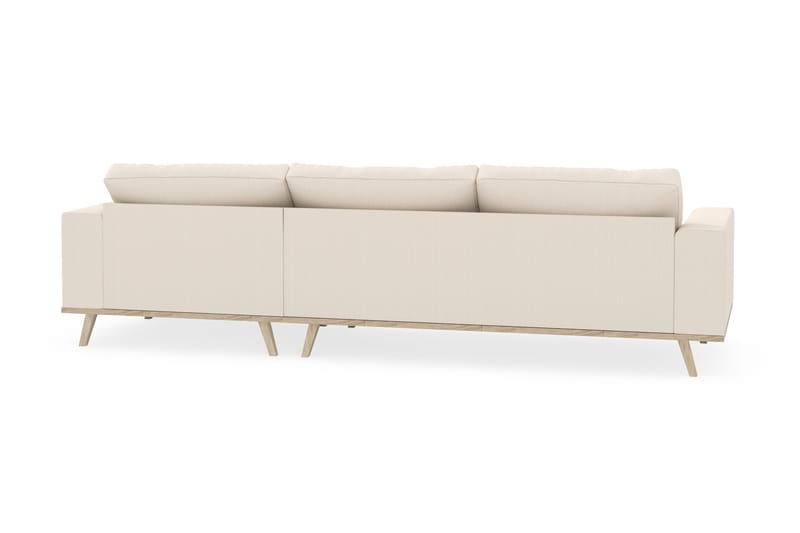 Copenhagen 4-sits Högervänd L-formad Divansoffa i Manchester - Beige - Products - Möbler - Soffa - Divansoffa & schäslongsoffa - 4 sits soffa med divan