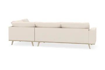 Copenhagen 4-sits Högervänd L-formad Schäslongsoffa i Manchester - Beige - Products - Möbler - Soffa - Divansoffa & schäslongsoffa - 4 sits soffa med divan
