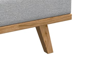 Copenhagen 4-sits Högervänd L-formad Schäslongsoffa i Tyg - Ljusgrå - Products - Möbler - Soffa - Divansoffa & schäslongsoffa - 4 sits soffa med divan
