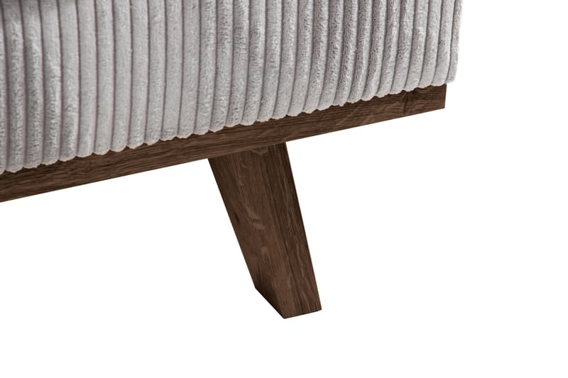 Copenhagen 4-sits Vänstervänd L-formad Divansoffa i Manchester - Ljusgrå - Products - Möbler - Soffa - Divansoffa & schäslongsoffa - 4 sits soffa med divan