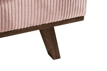 Copenhagen 4-sits Vänstervänd L-formad Divansoffa i Manchester - Rosa - Products - Möbler - Soffa - Divansoffa & schäslongsoffa - 4 sits soffa med divan