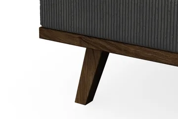 Copenhagen 4-sits Vänstervänd L-formad Schäslongsoffa i Manchester - Mörkgrå - Products - Möbler - Soffa - Divansoffa & schäslongsoffa - 4 sits soffa med divan