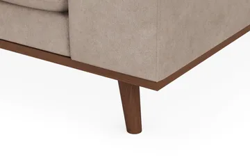 Copenhagen Premium 4-sits Vänstervänd L-formad Djup Schäslongsoffa i Tyg - Ljusbrun - Products - Möbler - Soffa - Divansoffa & schäslongsoffa - 4 sits soffa med divan