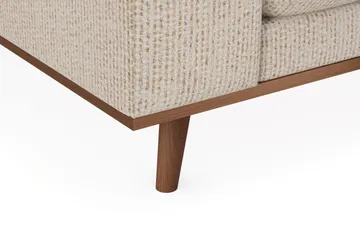 Copenhagen Premium 4-sits Högervänd L-formad Djup Divansoffa i Chenille - Beige - Products - Möbler - Soffa - Divansoffa & schäslongsoffa - 4 sits soffa med divan