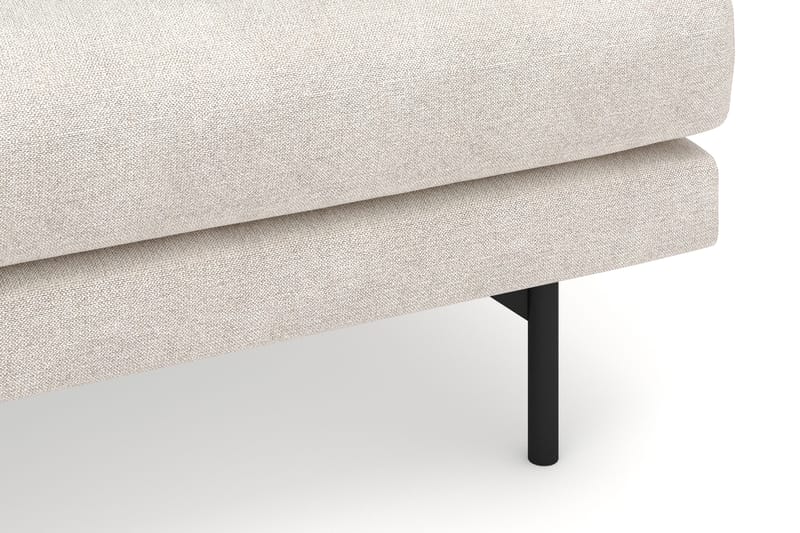 Menard 4-sits Vänstervänd L-formad Divansoffa i Tyg - Beige - Products - Möbler - Soffa - Divansoffa & schäslongsoffa - 4 sits soffa med divan
