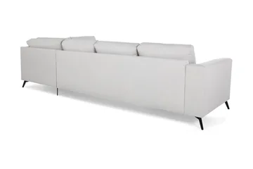 Ocean Lyx 4-sits Högervänd L-formad Schäslongsoffa i Tyg - Ljusgrå - Products - Möbler - Soffa - Divansoffa & schäslongsoffa - 4 sits soffa med divan