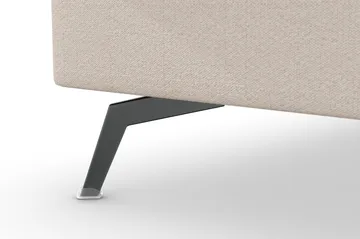 Ocean Lyx 4-sits Vänstervänd L-formad Schäslongsoffa i Tyg - Beige - Products - Möbler - Soffa - Divansoffa & schäslongsoffa - 4 sits soffa med divan