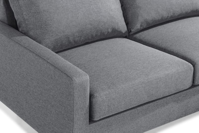 Peppe 3-sits Vändbar L-formad Divansoffa i Tyg - Ljusgrå - Products - Möbler - Soffa - Divansoffa & schäslongsoffa - 3 sits soffa med divan