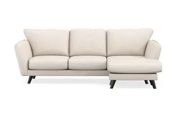 Trend Lyx 3-sits Högervänd L-formad Divansoffa i Tyg - Beige - Products - Möbler - Soffa - Divansoffa & schäslongsoffa - 4 sits soffa med divan