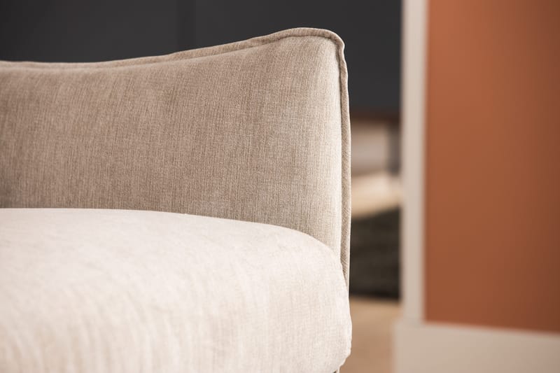 Trend Lyx 3-sits Vänstervänd L-formad Divansoffa i Tyg - Beige - Products - Möbler - Soffa - Divansoffa & schäslongsoffa - 4 sits soffa med divan